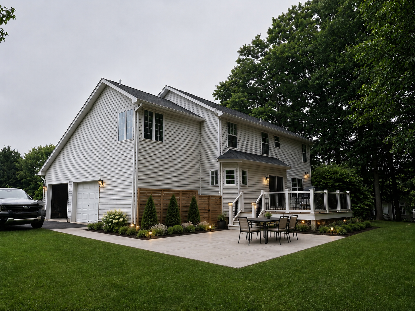 Rear Yard & Deck — 104 Kennard Dale Avenue after Seeing Potential vision