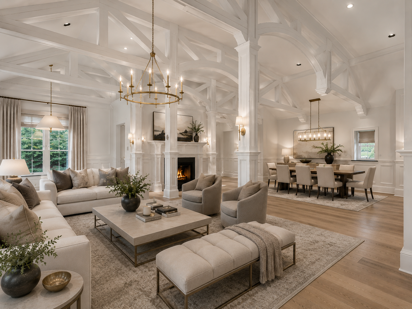 Formal Living & Dining — 85 Greenwood after Seeing Potential vision